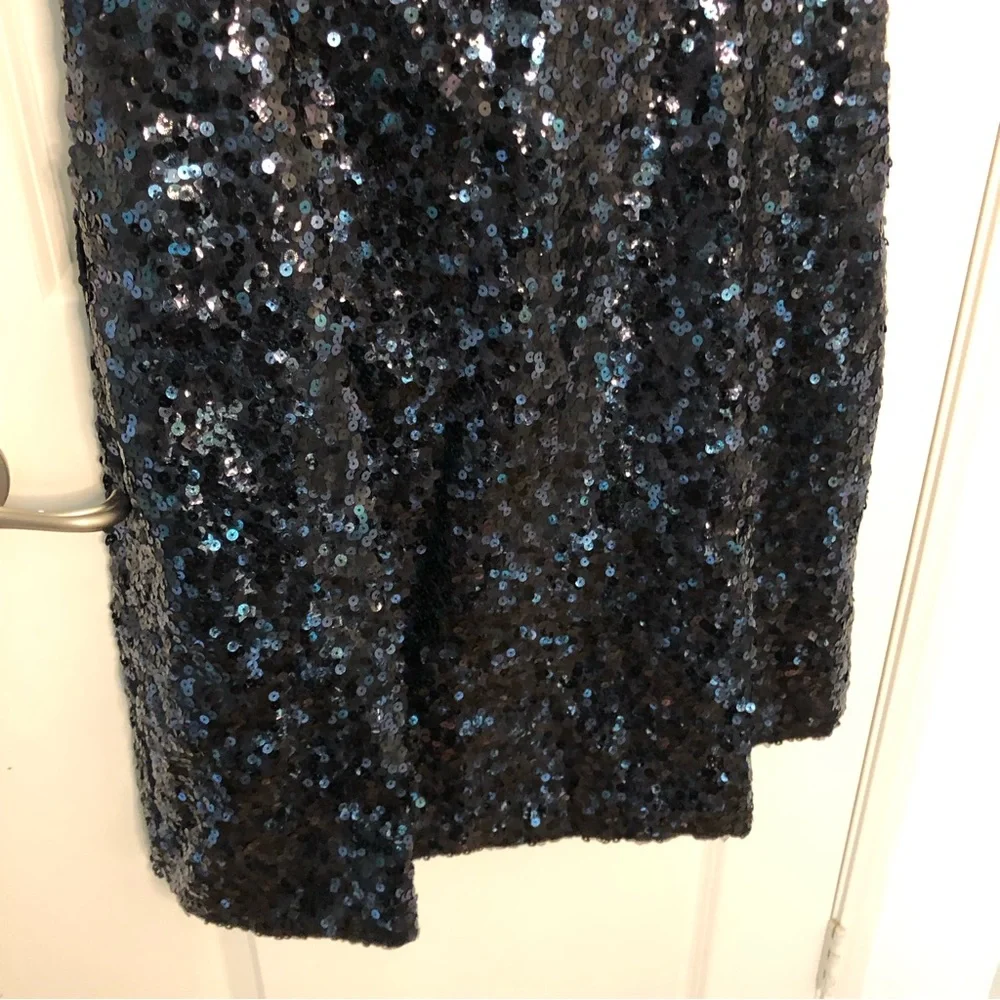 Kate Spade NWT New Women’s Sequin Fit and Flare Statement Bow Dress 12 msrp $898 - Picture 8 of 15